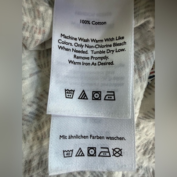 Eddie Bauer Men’s 2XL Classic Fit 100% Cotton Leaf Print Short Sleeve Shirt - Picture 12 of 12